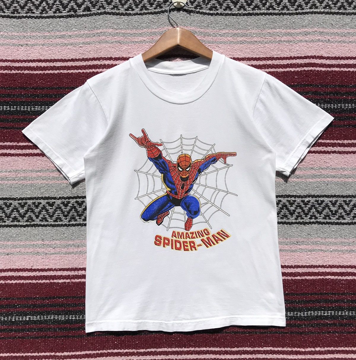 Marvel Comics Vintage Spider-Man Movie Shirt Spider Man Superhero Size US S / EU 44-46 / 1 - 1 Thumbnail