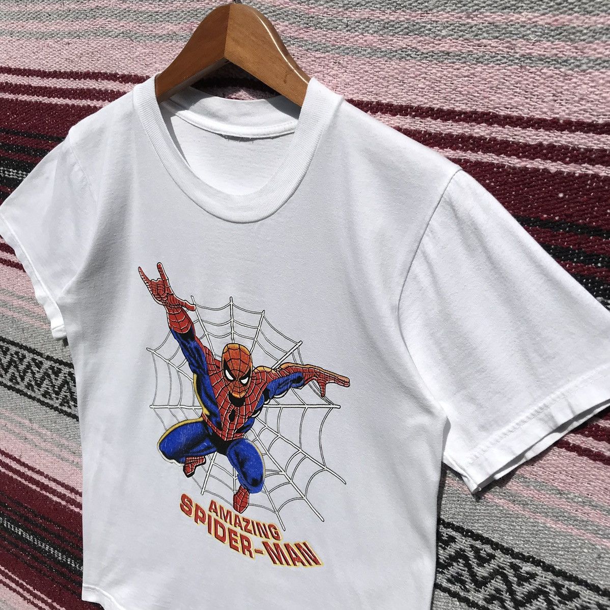 Marvel Comics Vintage Spider-Man Movie Shirt Spider Man Superhero Size US S / EU 44-46 / 1 - 5 Thumbnail