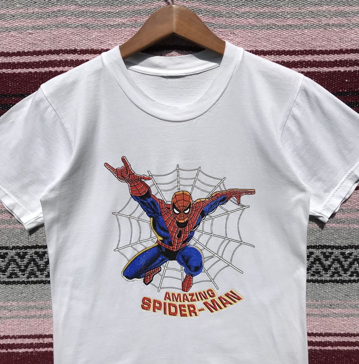 Marvel Comics Vintage Spider-Man Movie Shirt Spider Man Superhero Size US S / EU 44-46 / 1 - 6 Thumbnail