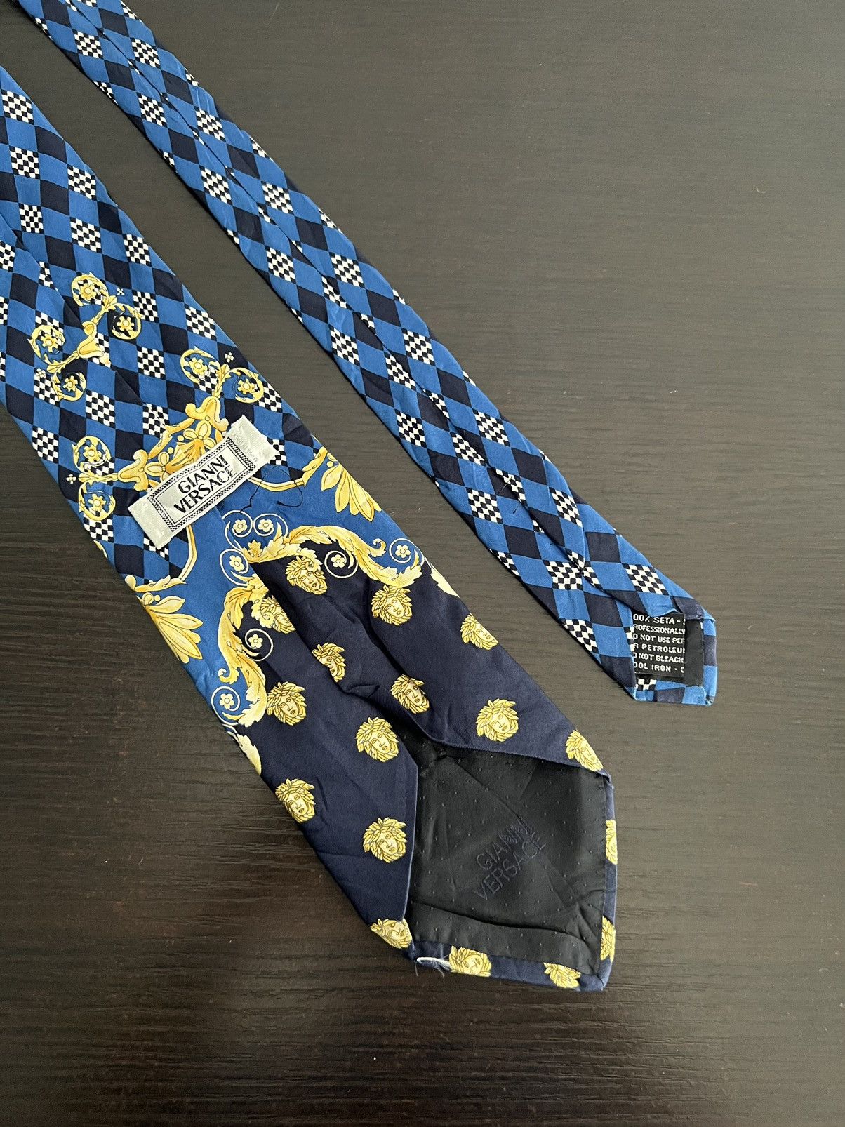 Versace Gianni Versace Silk Tie Size ONE SIZE - 5 Thumbnail