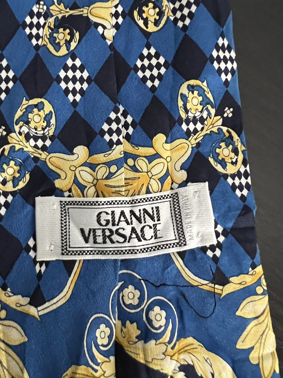Versace Gianni Versace Silk Tie Size ONE SIZE - 6 Thumbnail