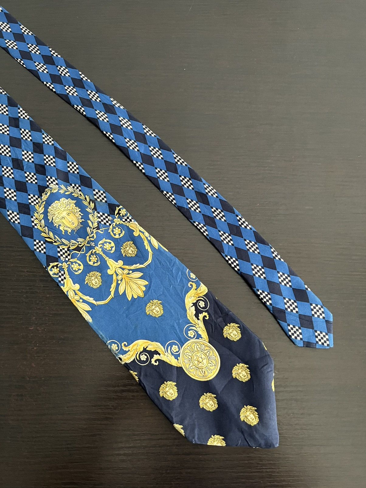 Versace Gianni Versace Silk Tie Size ONE SIZE - 4 Thumbnail