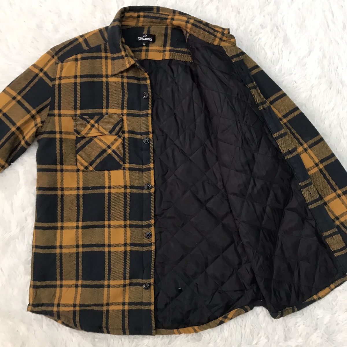 Spalding Spalding Checkered Buttons Up Jacket Size US M / EU 48-50 / 2 - 11 Thumbnail