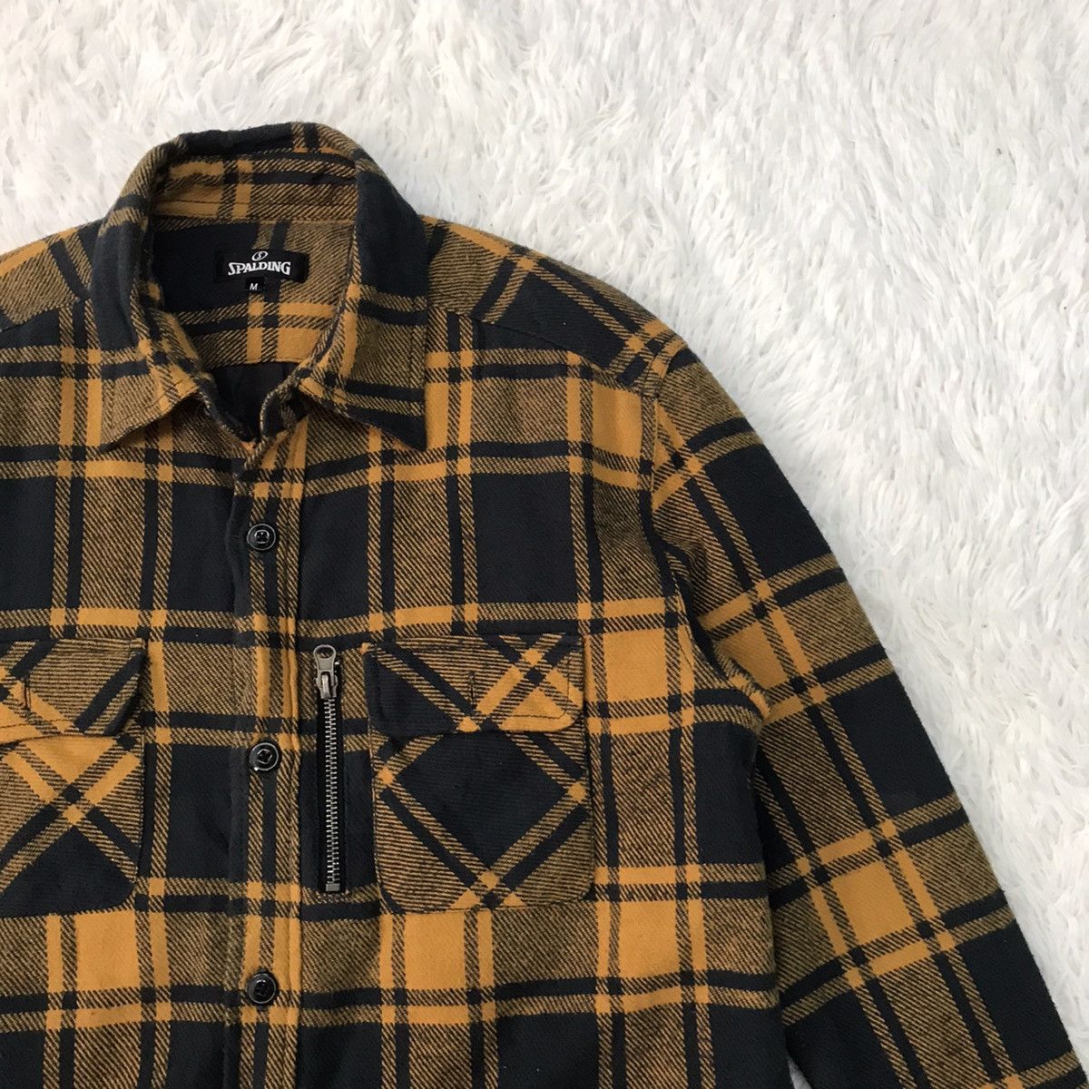 Spalding Spalding Checkered Buttons Up Jacket Size US M / EU 48-50 / 2 - 4 Thumbnail