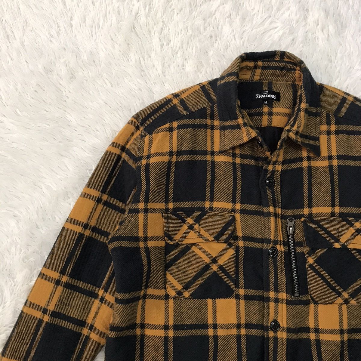 Spalding Spalding Checkered Buttons Up Jacket Size US M / EU 48-50 / 2 - 3 Thumbnail