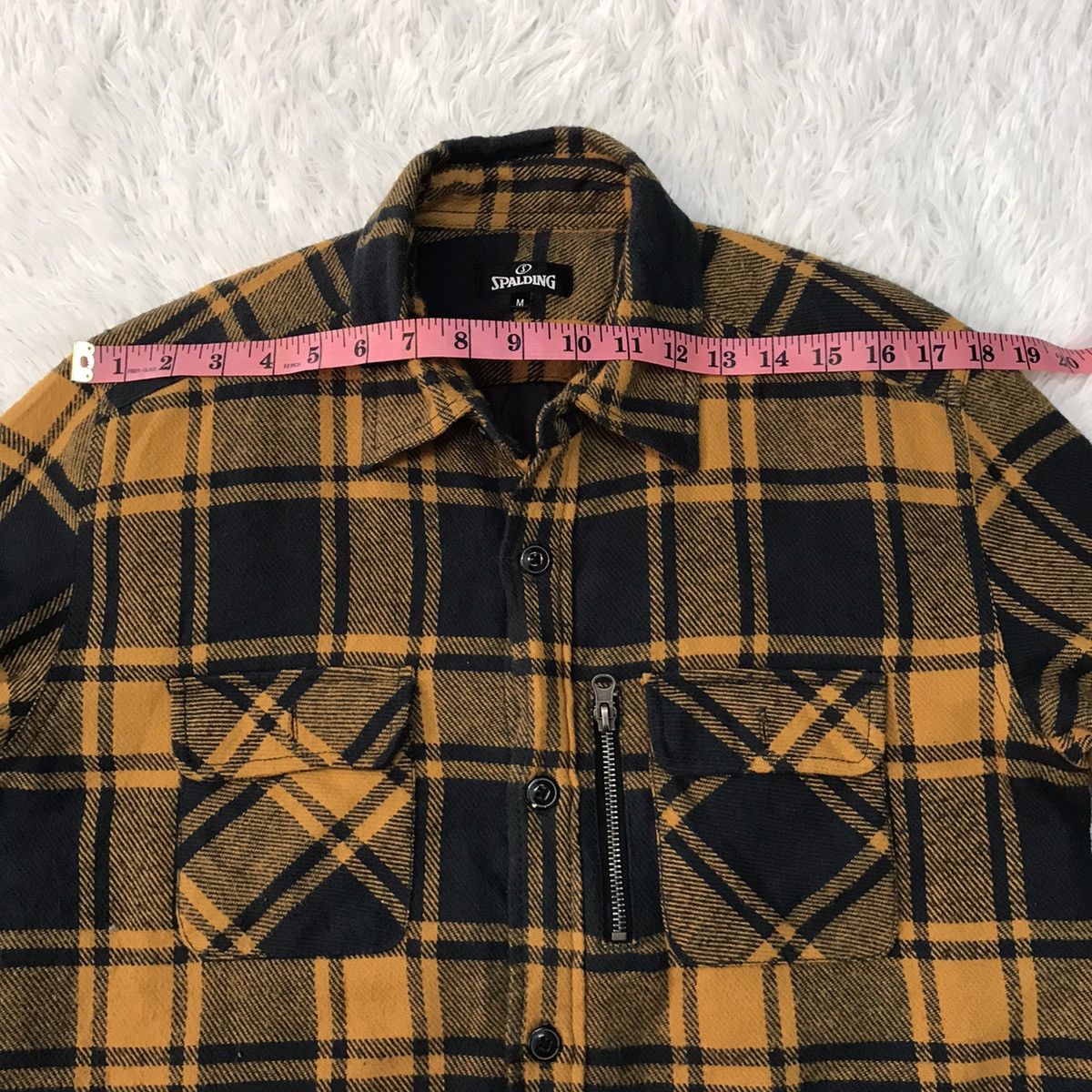 Spalding Spalding Checkered Buttons Up Jacket Size US M / EU 48-50 / 2 - 18 Thumbnail