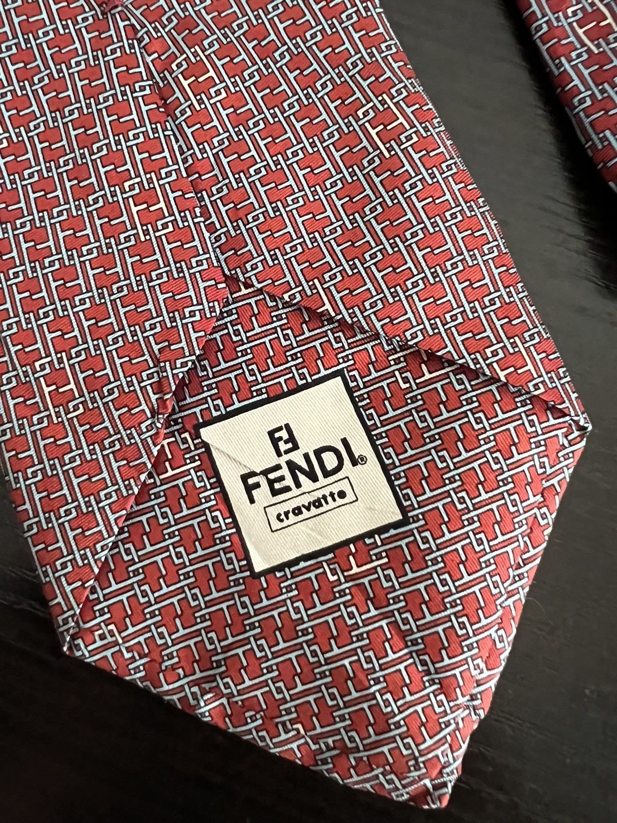 Fendi Fendi Silk Tie Size ONE SIZE - 6 Thumbnail