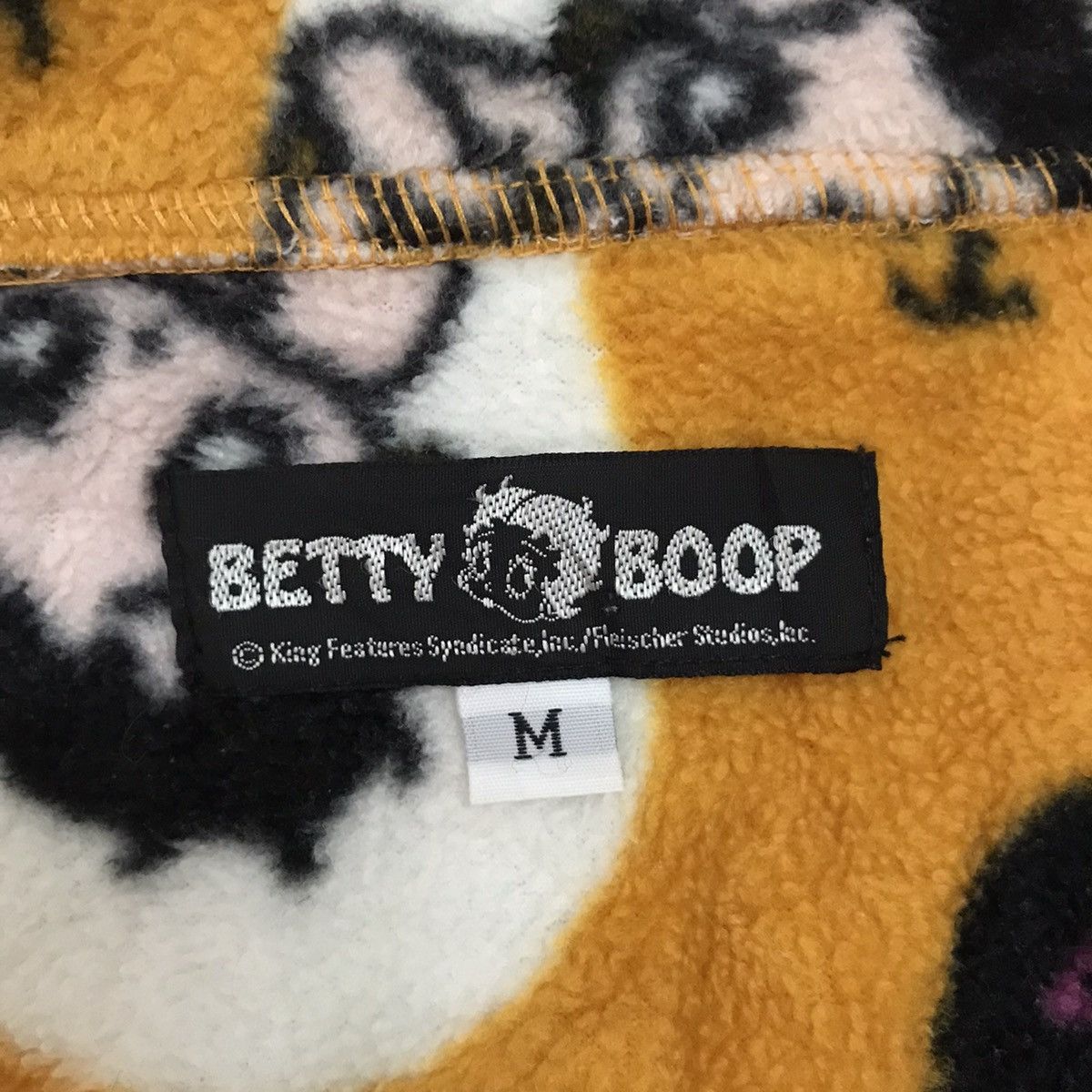 Cartoon Network Betty Boop Overprinted Fleece Button Up Jacket Shirt Size US M / EU 48-50 / 2 - 13 Thumbnail