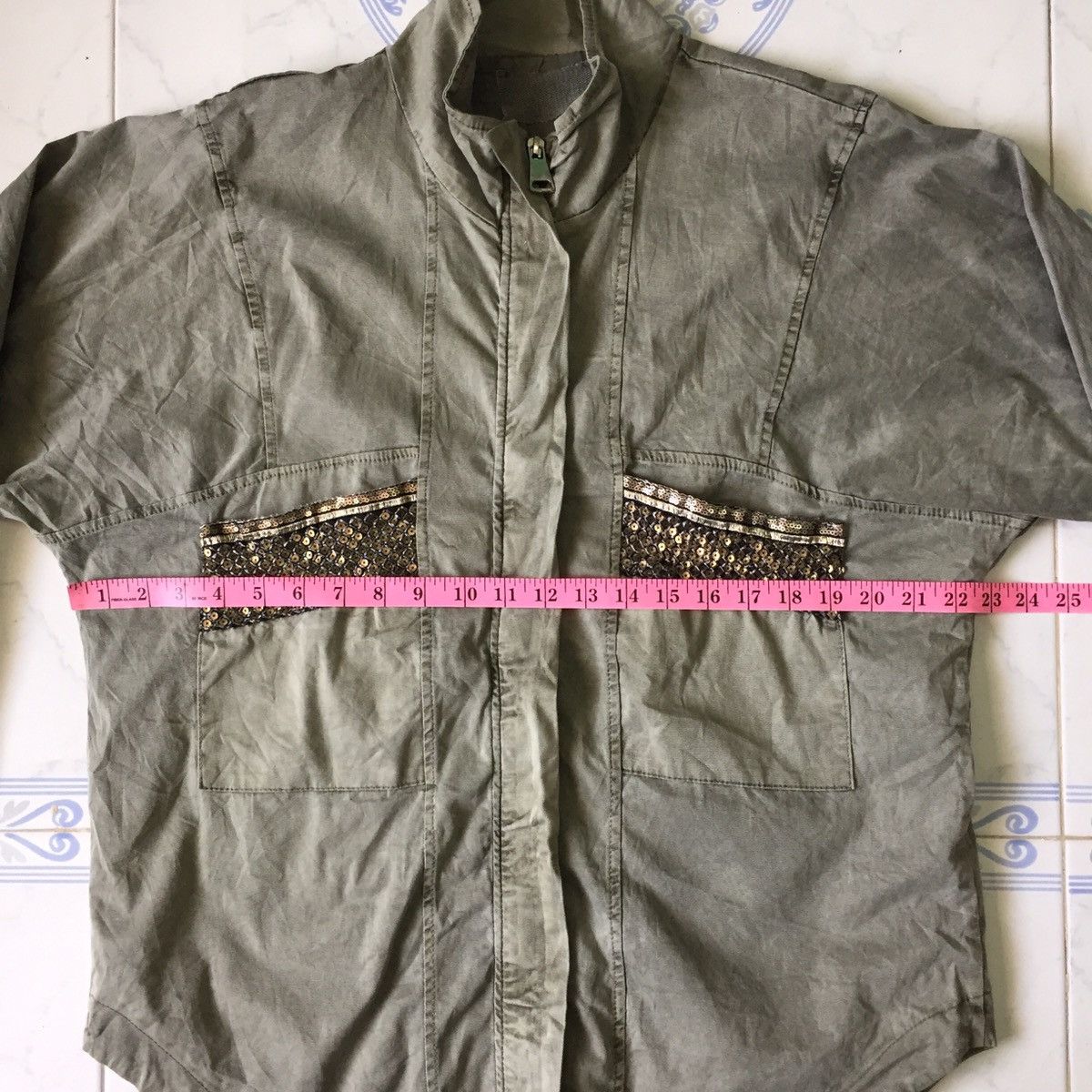 MR & MRS ITALY Raw Vintage Jacket With Art Pocket MADE IN ITALY Size US L / EU 52-54 / 3 - 22 Thumbnail