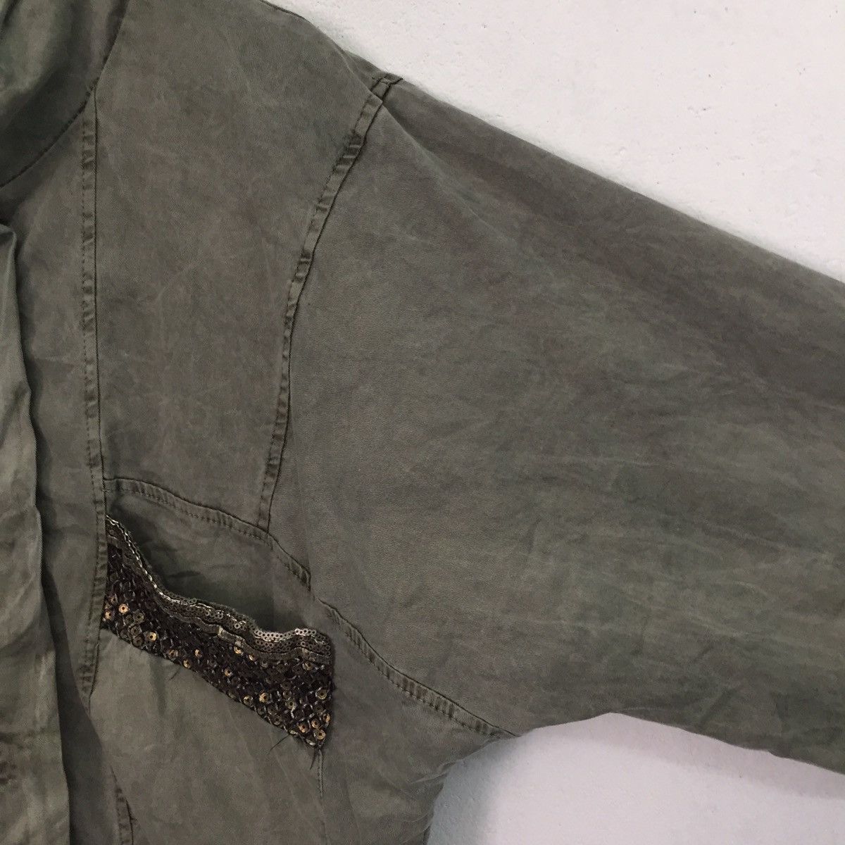 MR & MRS ITALY Raw Vintage Jacket With Art Pocket MADE IN ITALY Size US L / EU 52-54 / 3 - 9 Thumbnail