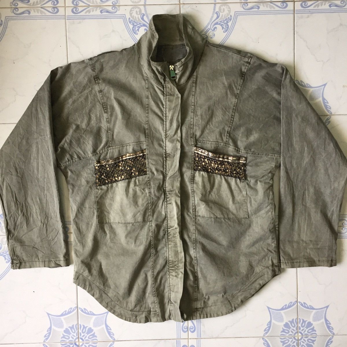 MR & MRS ITALY Raw Vintage Jacket With Art Pocket MADE IN ITALY Size US L / EU 52-54 / 3 - 21 Thumbnail