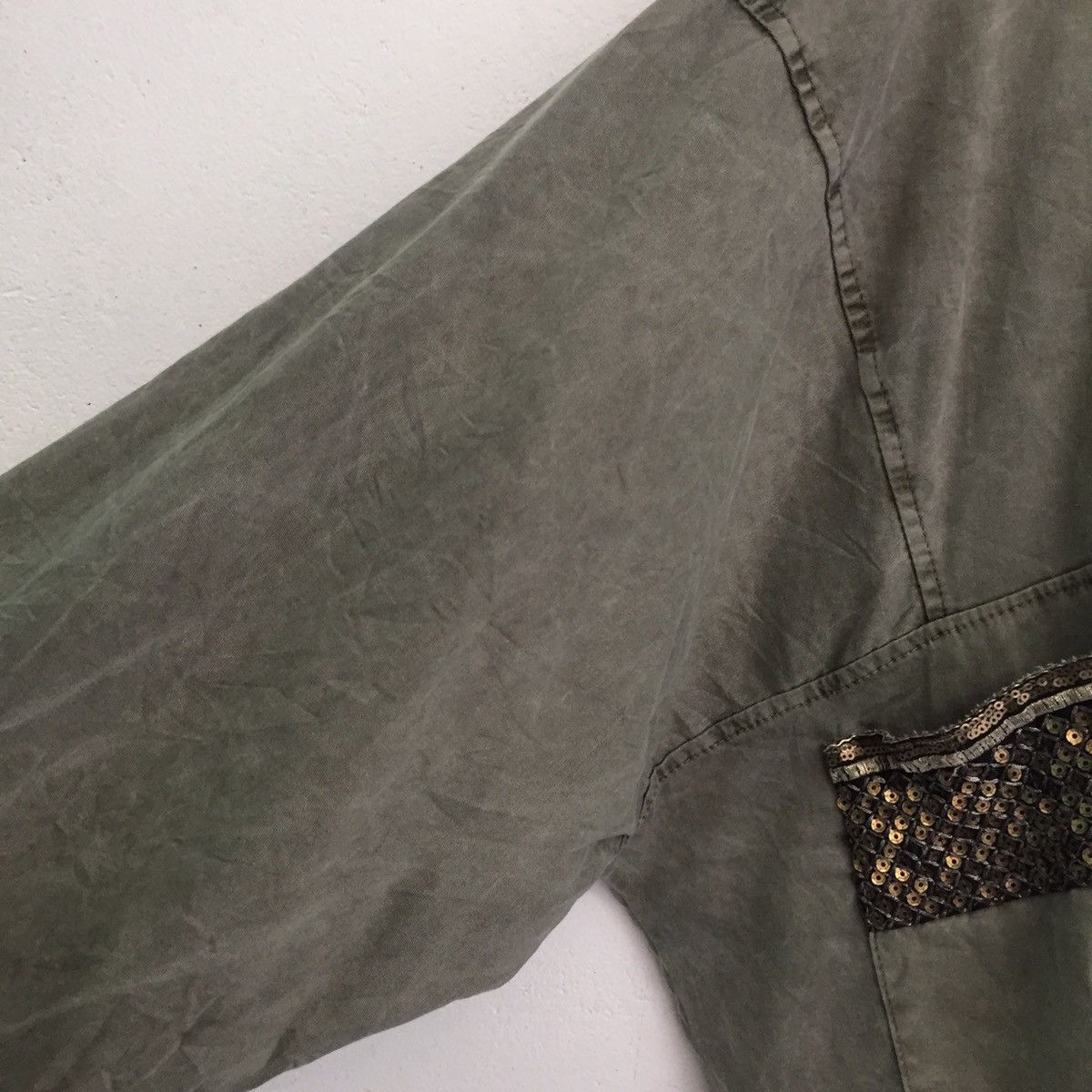 MR & MRS ITALY Raw Vintage Jacket With Art Pocket MADE IN ITALY Size US L / EU 52-54 / 3 - 8 Thumbnail