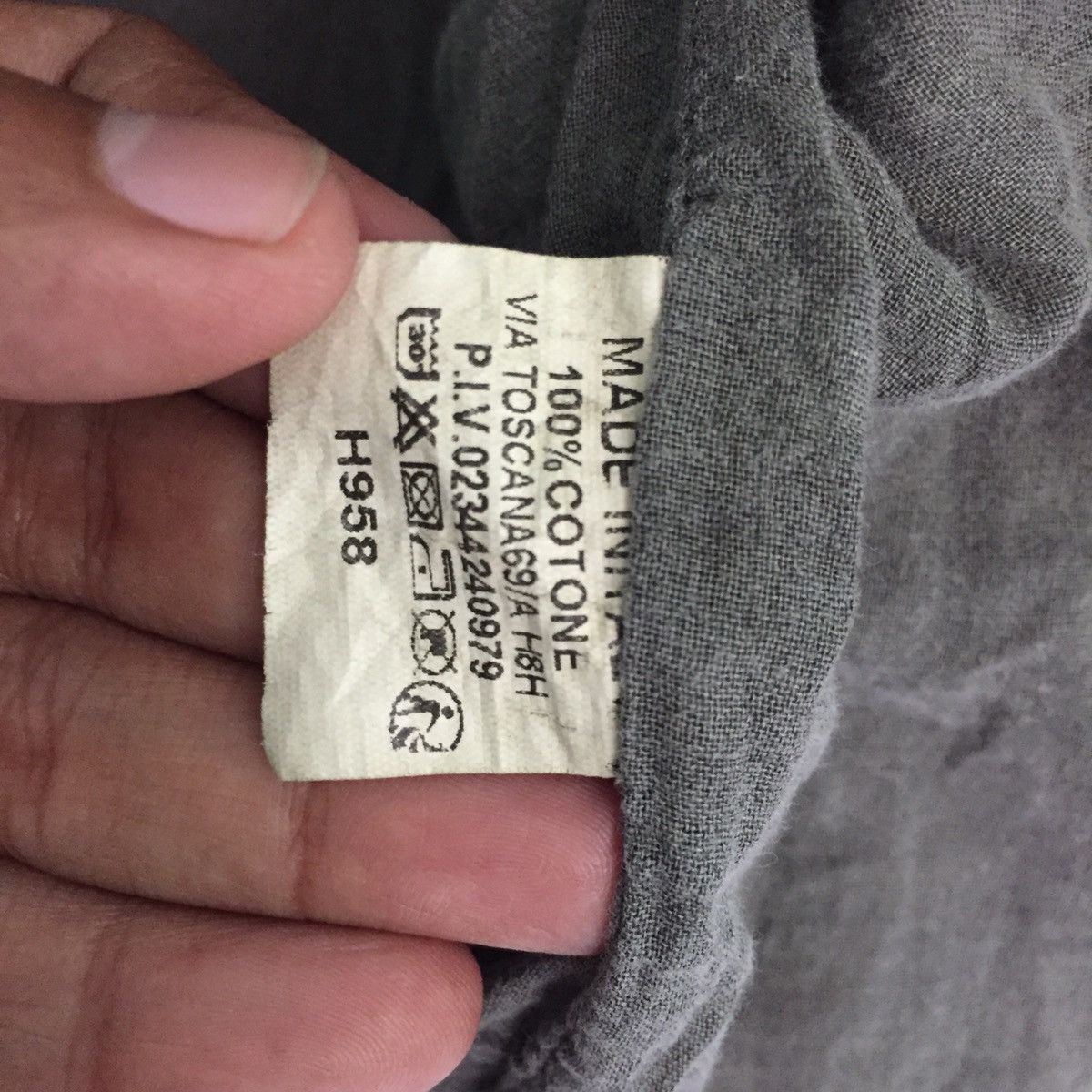 MR & MRS ITALY Raw Vintage Jacket With Art Pocket MADE IN ITALY Size US L / EU 52-54 / 3 - 20 Thumbnail