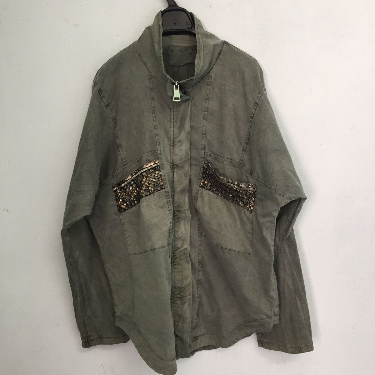 MR & MRS ITALY Raw Vintage Jacket With Art Pocket MADE IN ITALY Size US L / EU 52-54 / 3 - 1 Thumbnail