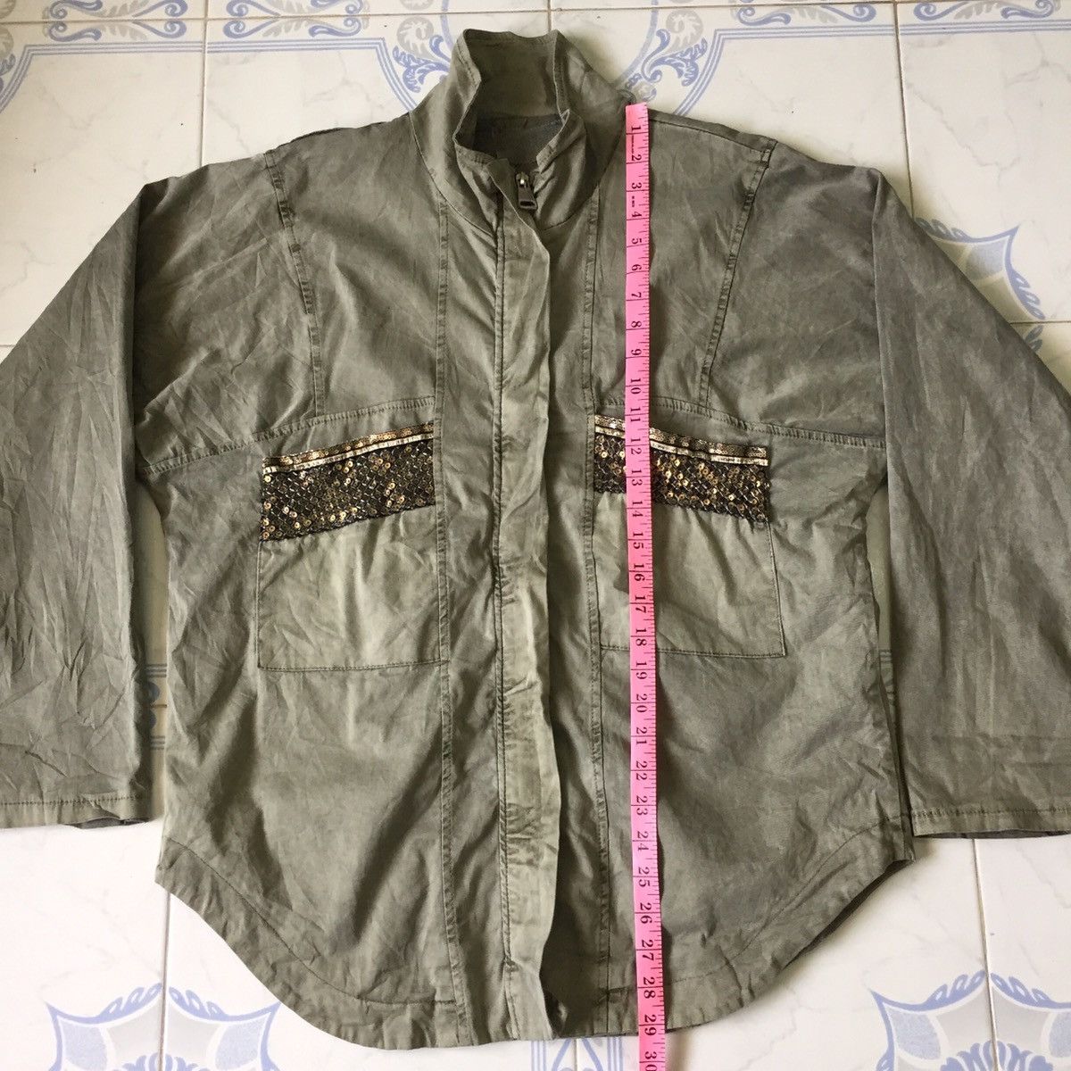 MR & MRS ITALY Raw Vintage Jacket With Art Pocket MADE IN ITALY Size US L / EU 52-54 / 3 - 23 Thumbnail