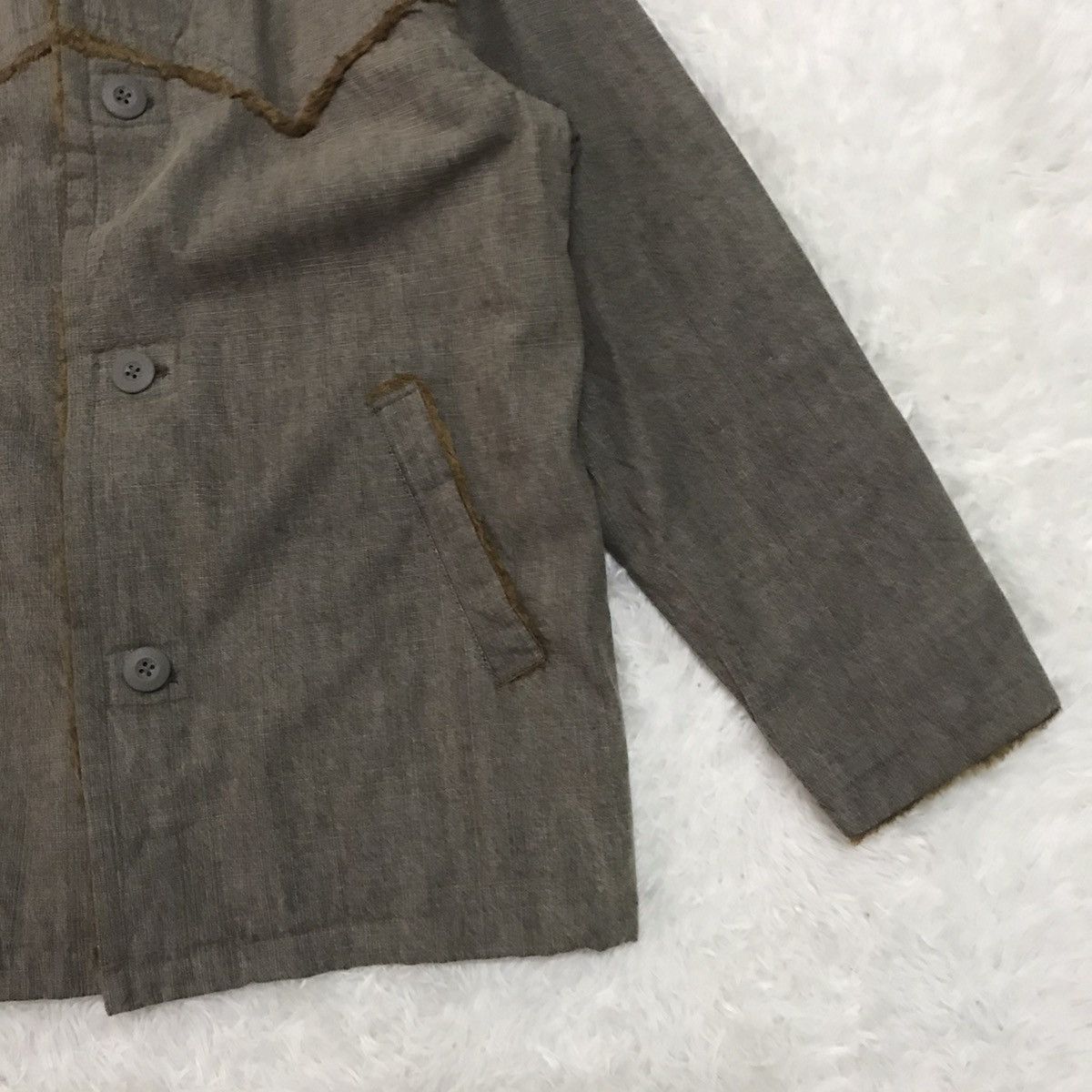 Japanese Brand Jeaning Garage Hairy Like Inner Jacket Size US L / EU 52-54 / 3 - 6 Thumbnail