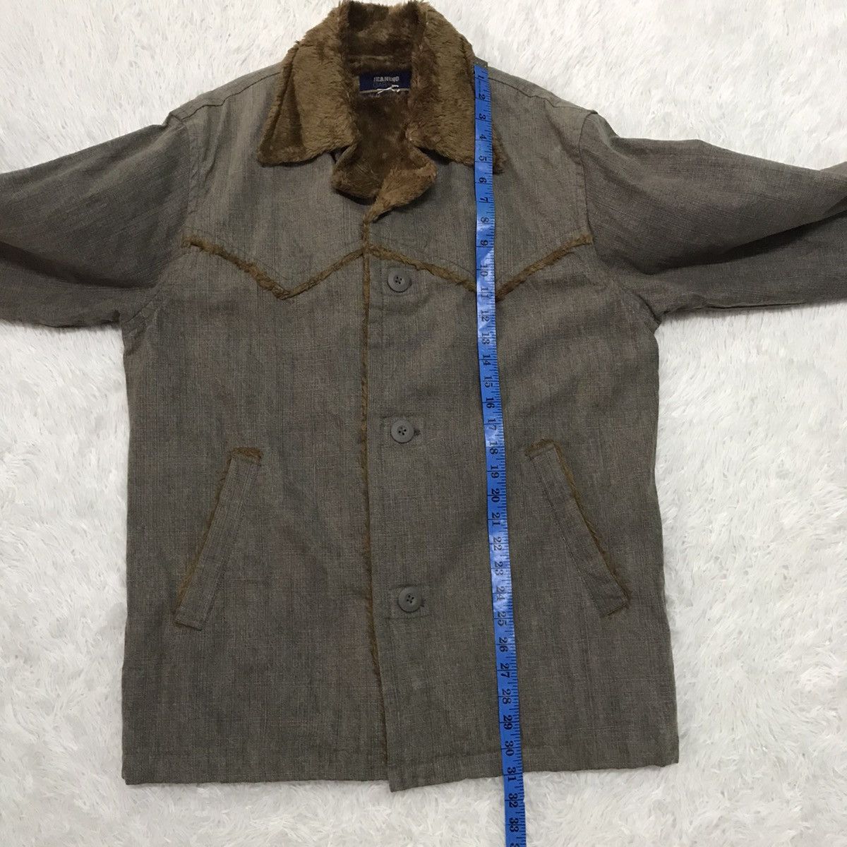 Japanese Brand Jeaning Garage Hairy Like Inner Jacket Size US L / EU 52-54 / 3 - 17 Thumbnail