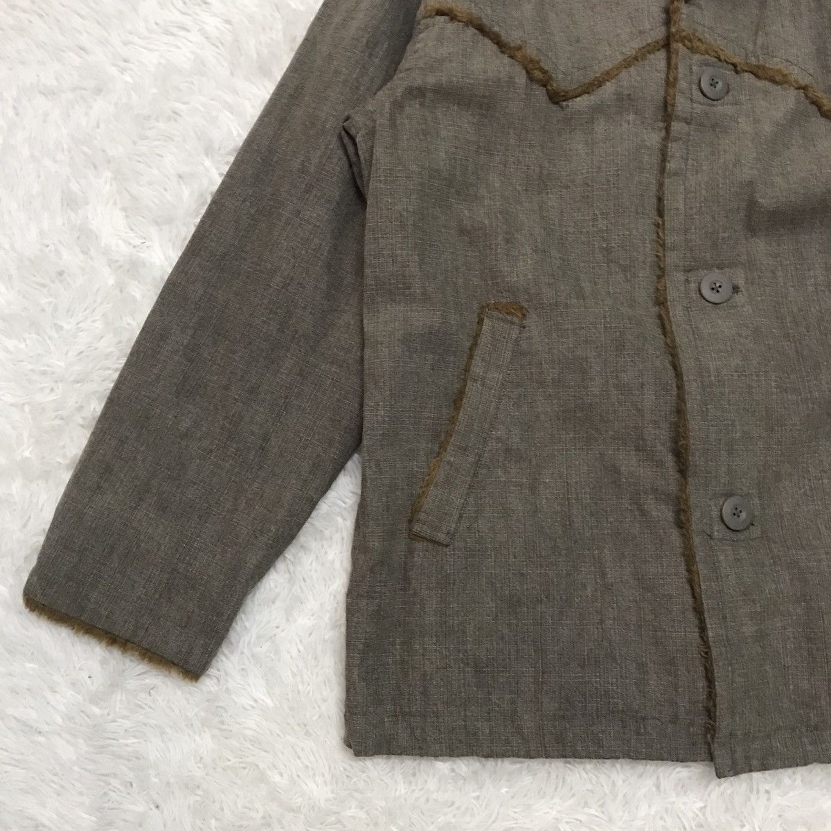 Japanese Brand Jeaning Garage Hairy Like Inner Jacket Size US L / EU 52-54 / 3 - 5 Thumbnail