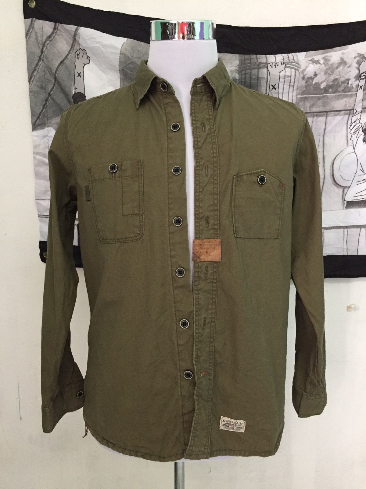 Other Surplus Seminary Shirt Long Sleeve Jacket Size US XL / EU 56 / 4 - 1 Thumbnail