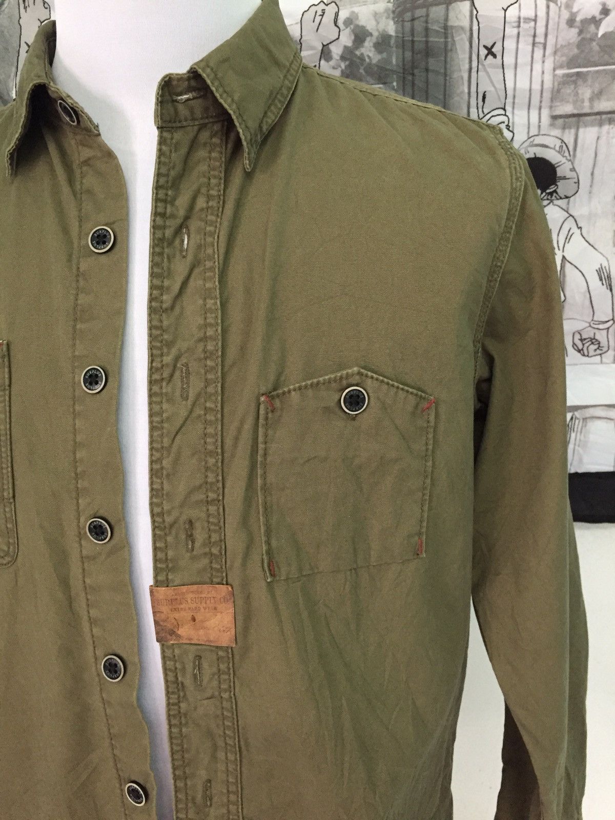 Other Surplus Seminary Shirt Long Sleeve Jacket Size US XL / EU 56 / 4 - 3 Thumbnail