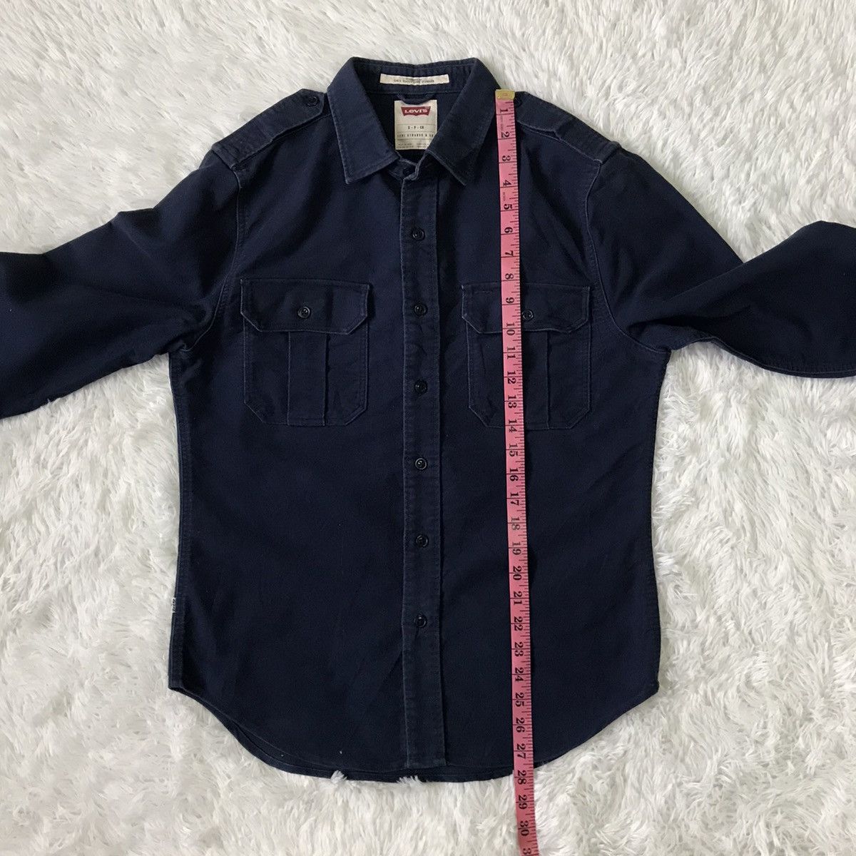Levi's Levis White Tag Button Up Jacket Standard Fit Size US S / EU 44-46 / 1 - 19 Thumbnail