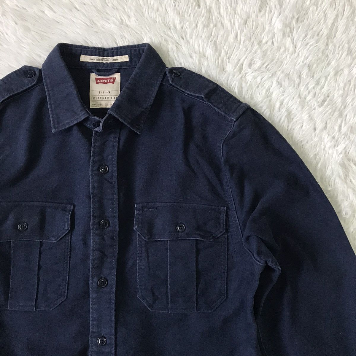 Levi's Levis White Tag Button Up Jacket Standard Fit Size US S / EU 44-46 / 1 - 5 Thumbnail