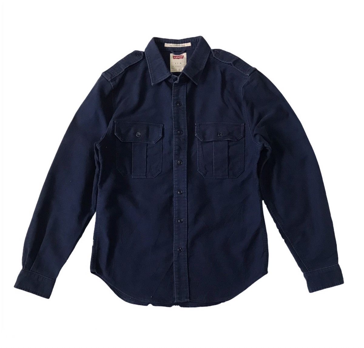 Levi's Levis White Tag Button Up Jacket Standard Fit Size US S / EU 44-46 / 1 - 1 Thumbnail