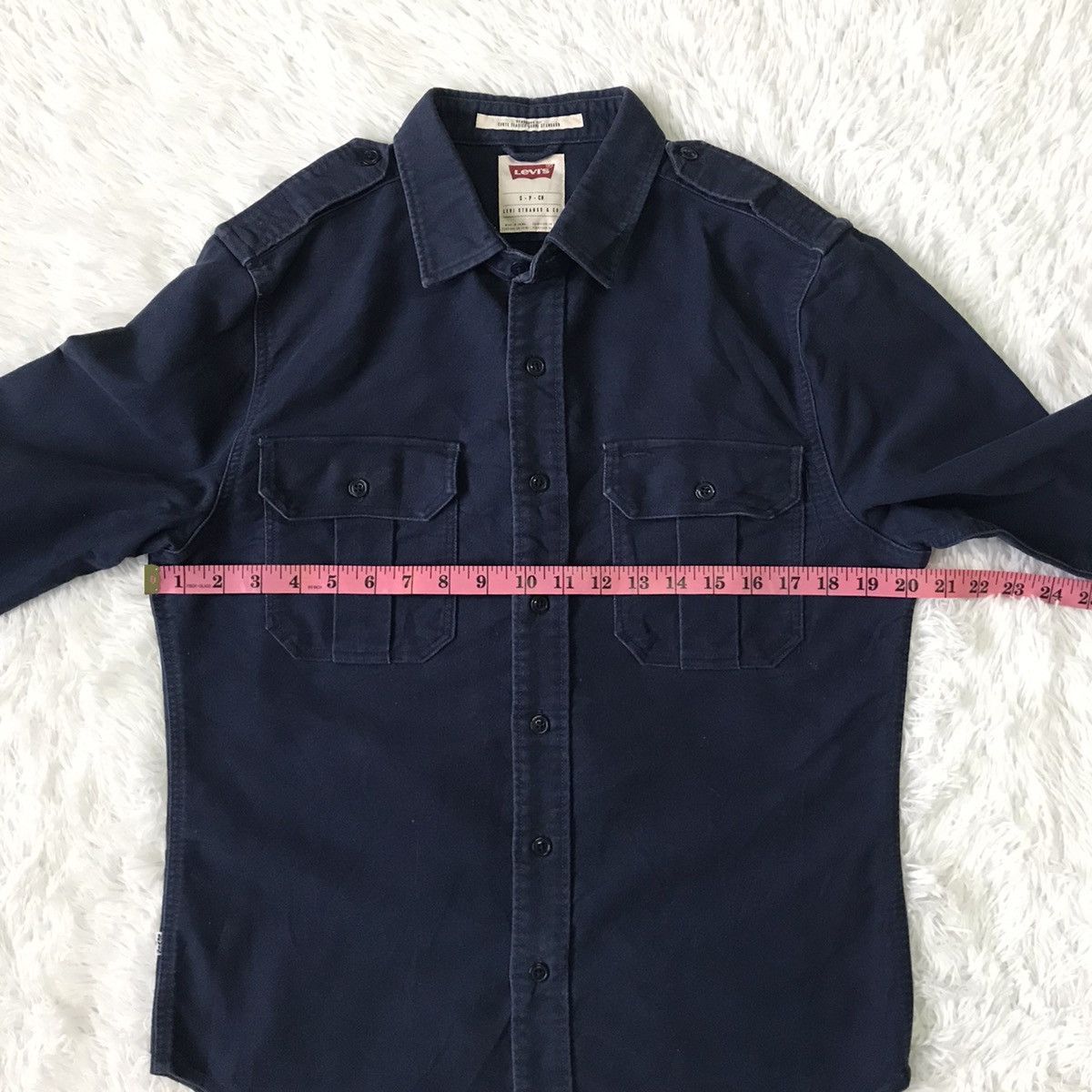 Levi's Levis White Tag Button Up Jacket Standard Fit Size US S / EU 44-46 / 1 - 18 Thumbnail