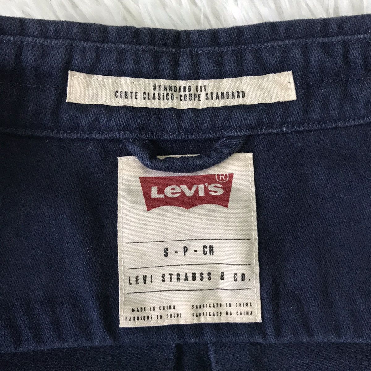 Levi's Levis White Tag Button Up Jacket Standard Fit Size US S / EU 44-46 / 1 - 14 Thumbnail