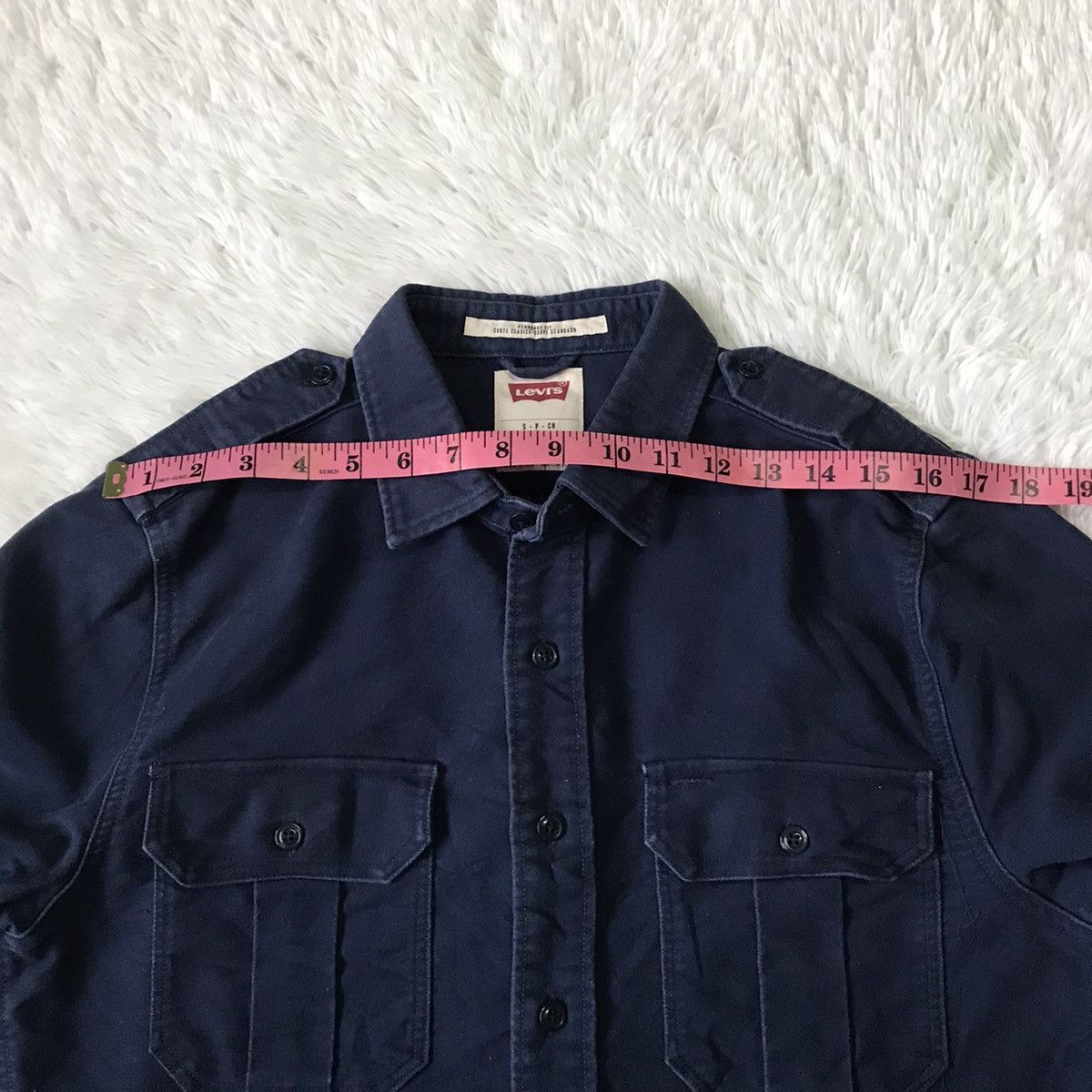 Levi's Levis White Tag Button Up Jacket Standard Fit Size US S / EU 44-46 / 1 - 20 Thumbnail