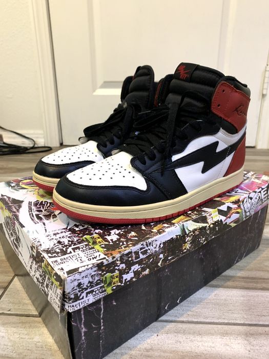 Reves Paris Reves Paris X Air Kiy Black Toe 1s | Grailed