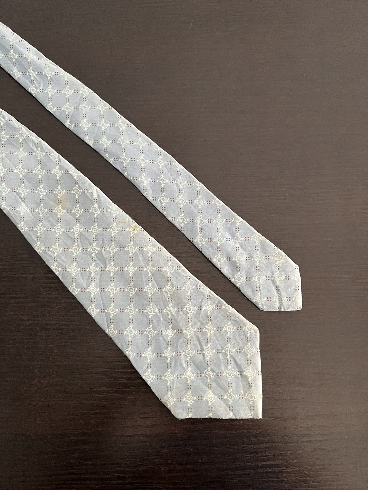 Celine Celine Silk Tie Size ONE SIZE - 4 Thumbnail