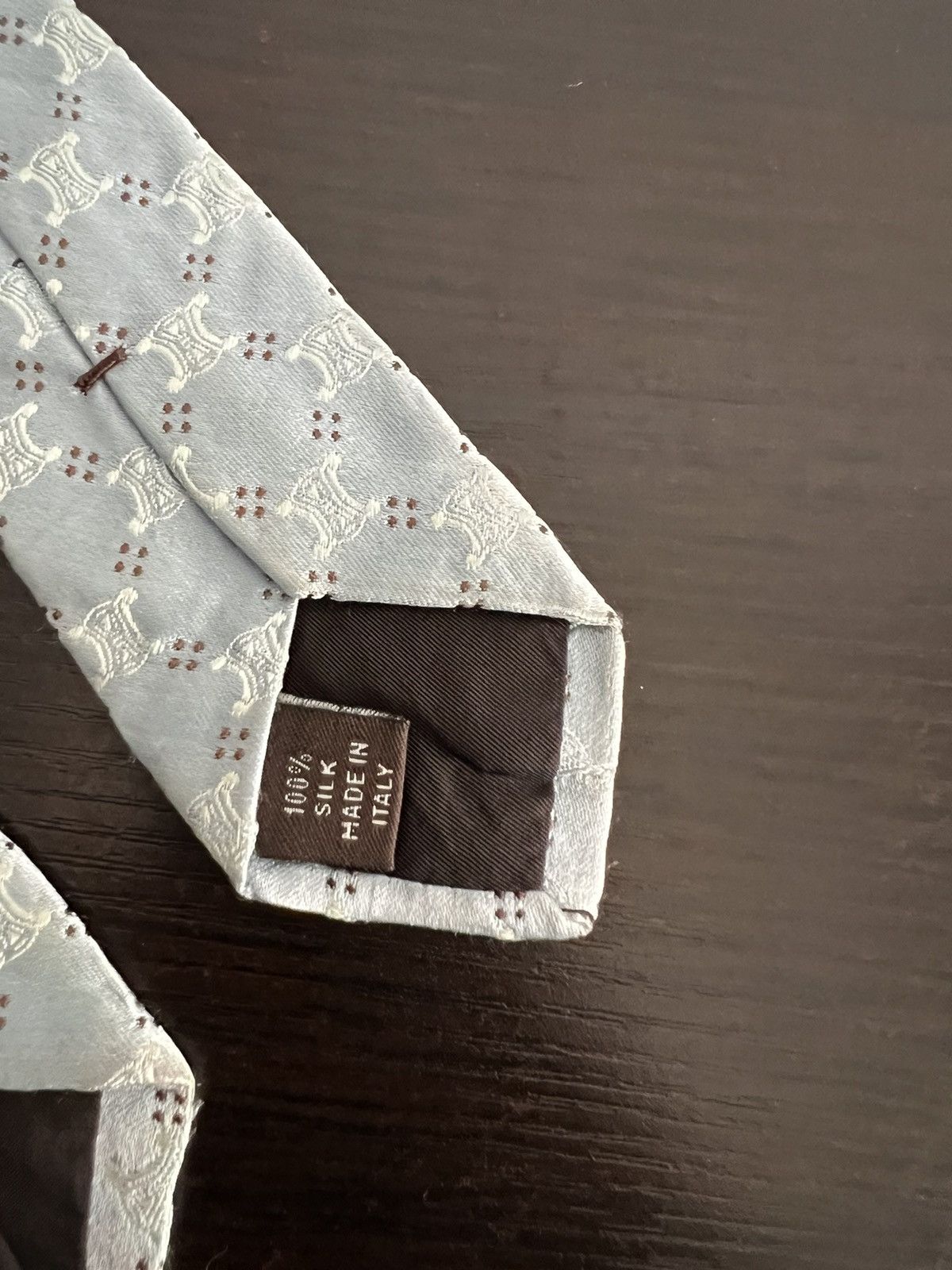 Celine Celine Silk Tie Size ONE SIZE - 7 Thumbnail