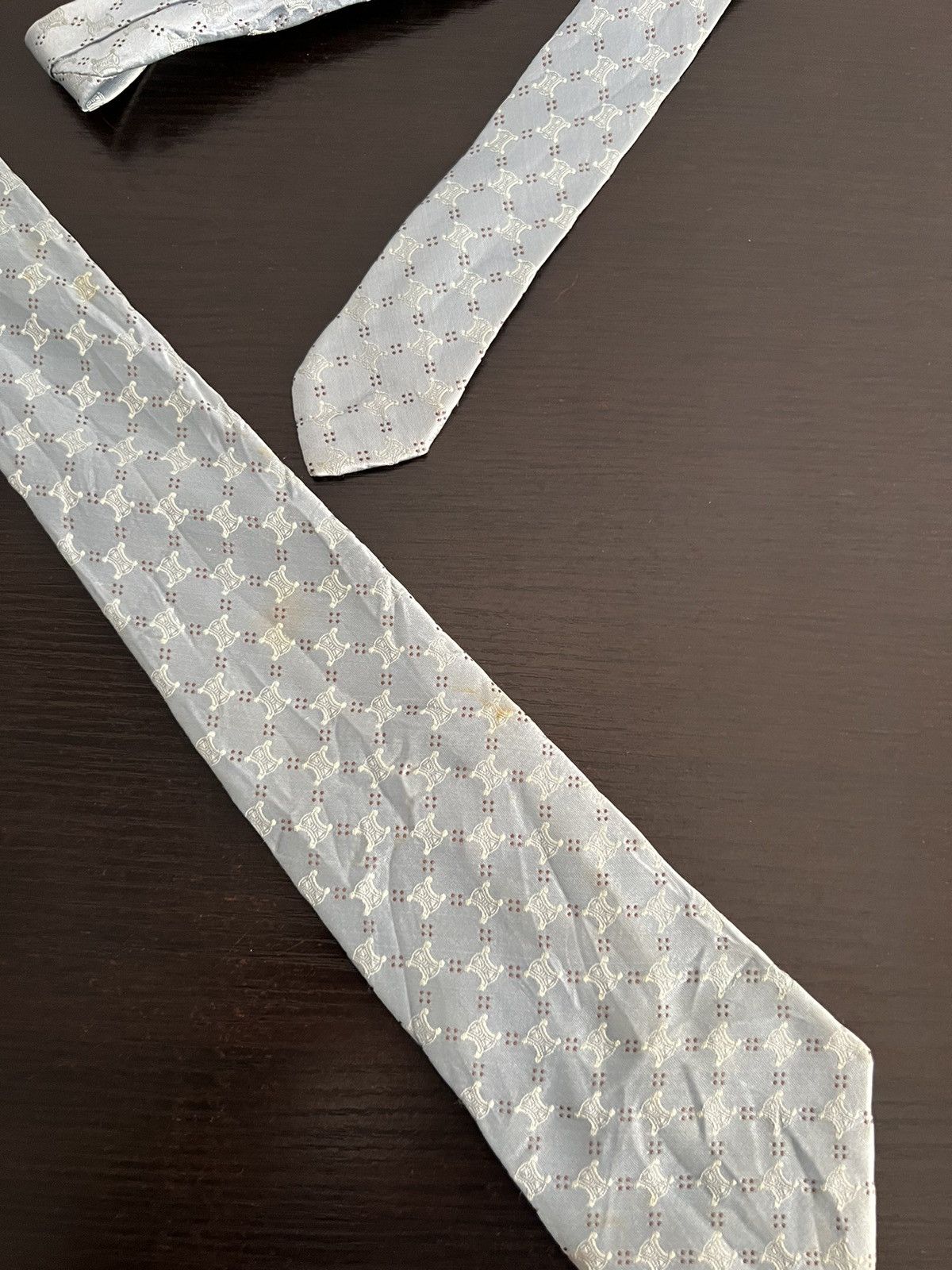 Celine Celine Silk Tie Size ONE SIZE - 3 Thumbnail
