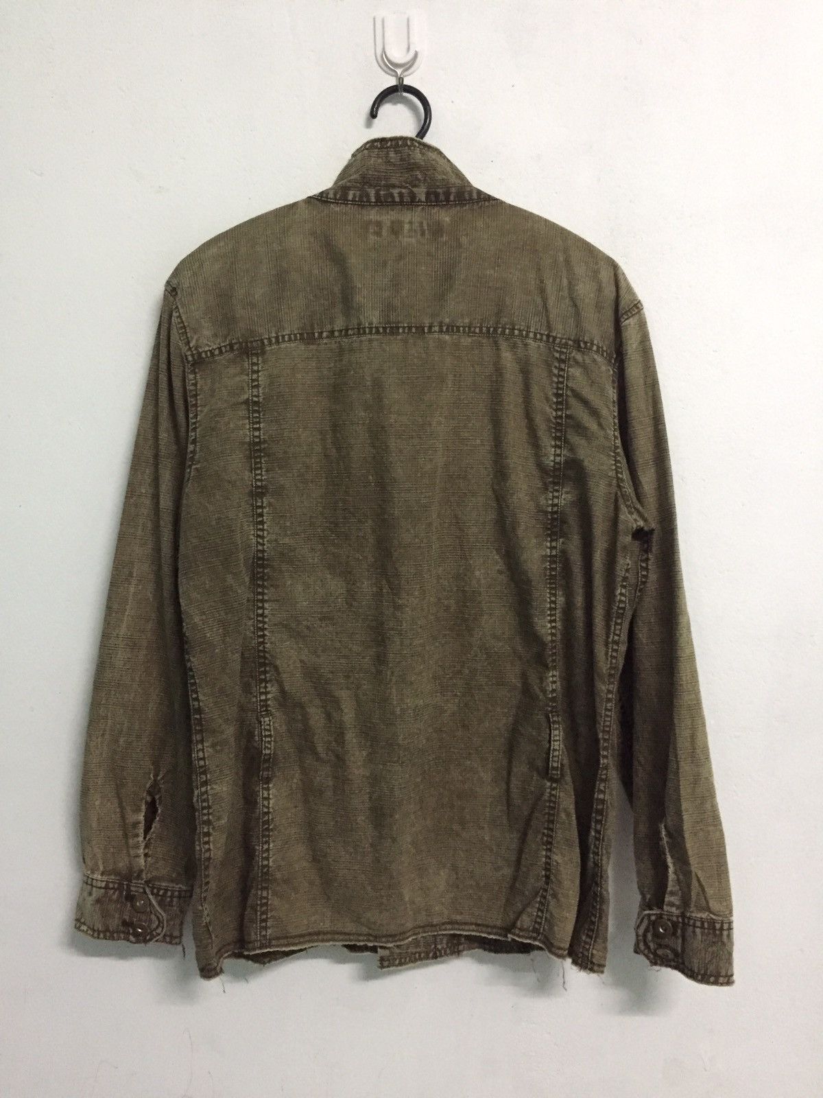 Bleach Goods Create Barefoot Button Up Utility Pockets Distress Size US L / EU 52-54 / 3 - 8 Thumbnail