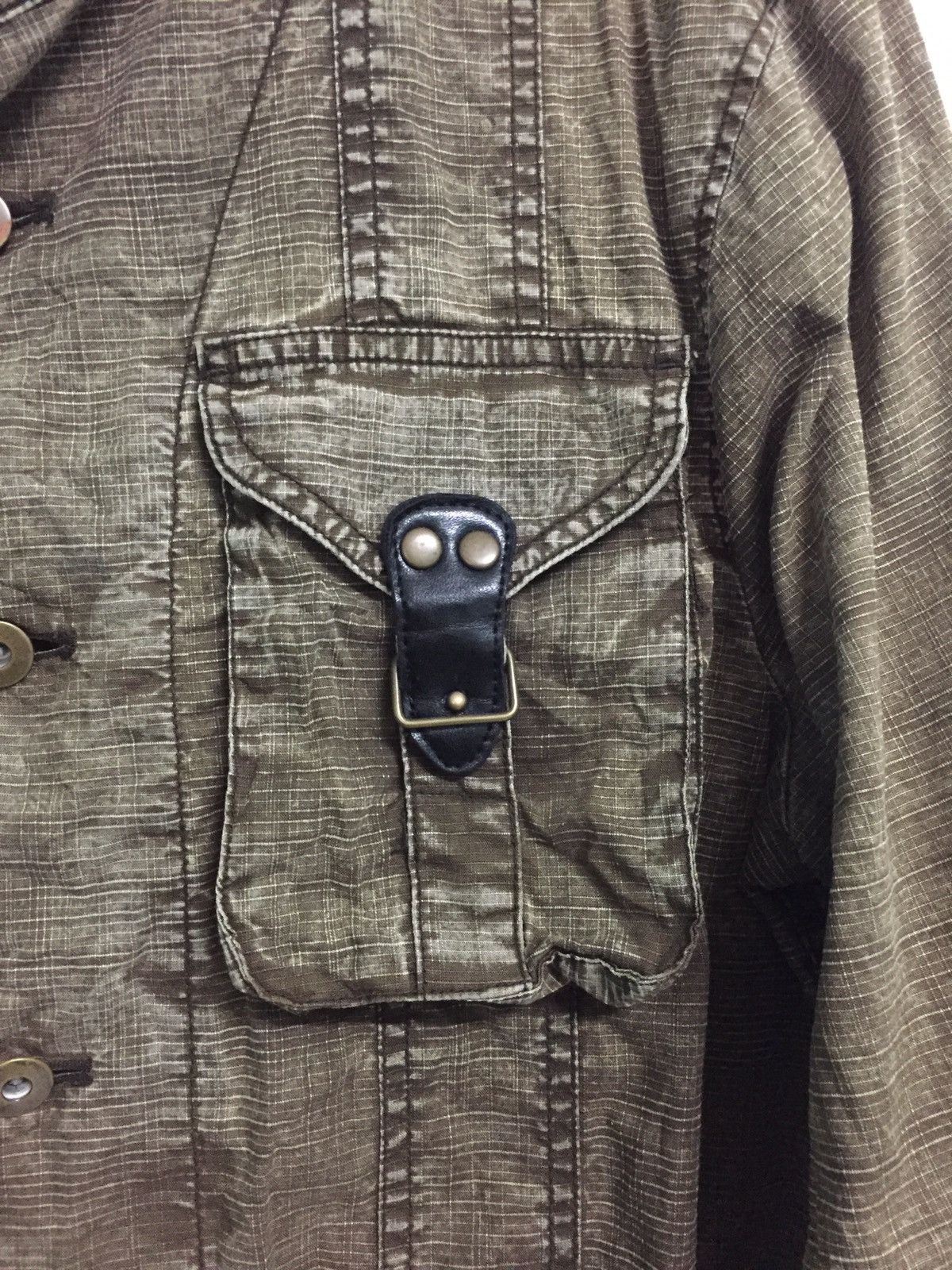 Bleach Goods Create Barefoot Button Up Utility Pockets Distress Size US L / EU 52-54 / 3 - 6 Thumbnail