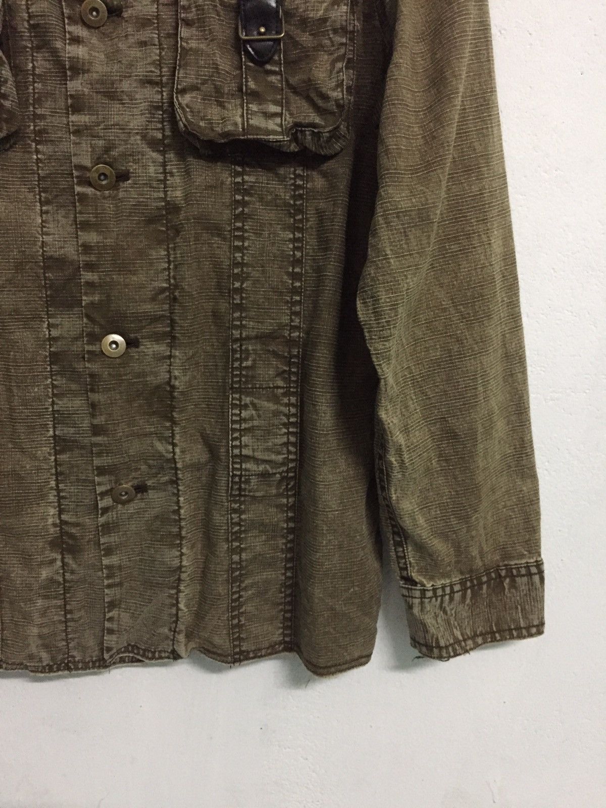 Bleach Goods Create Barefoot Button Up Utility Pockets Distress Size US L / EU 52-54 / 3 - 5 Thumbnail