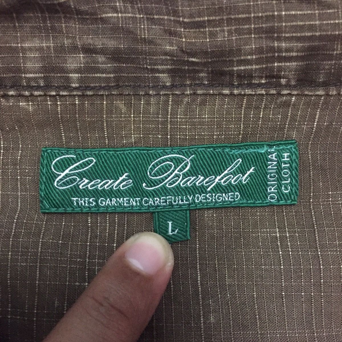 Bleach Goods Create Barefoot Button Up Utility Pockets Distress Size US L / EU 52-54 / 3 - 19 Thumbnail
