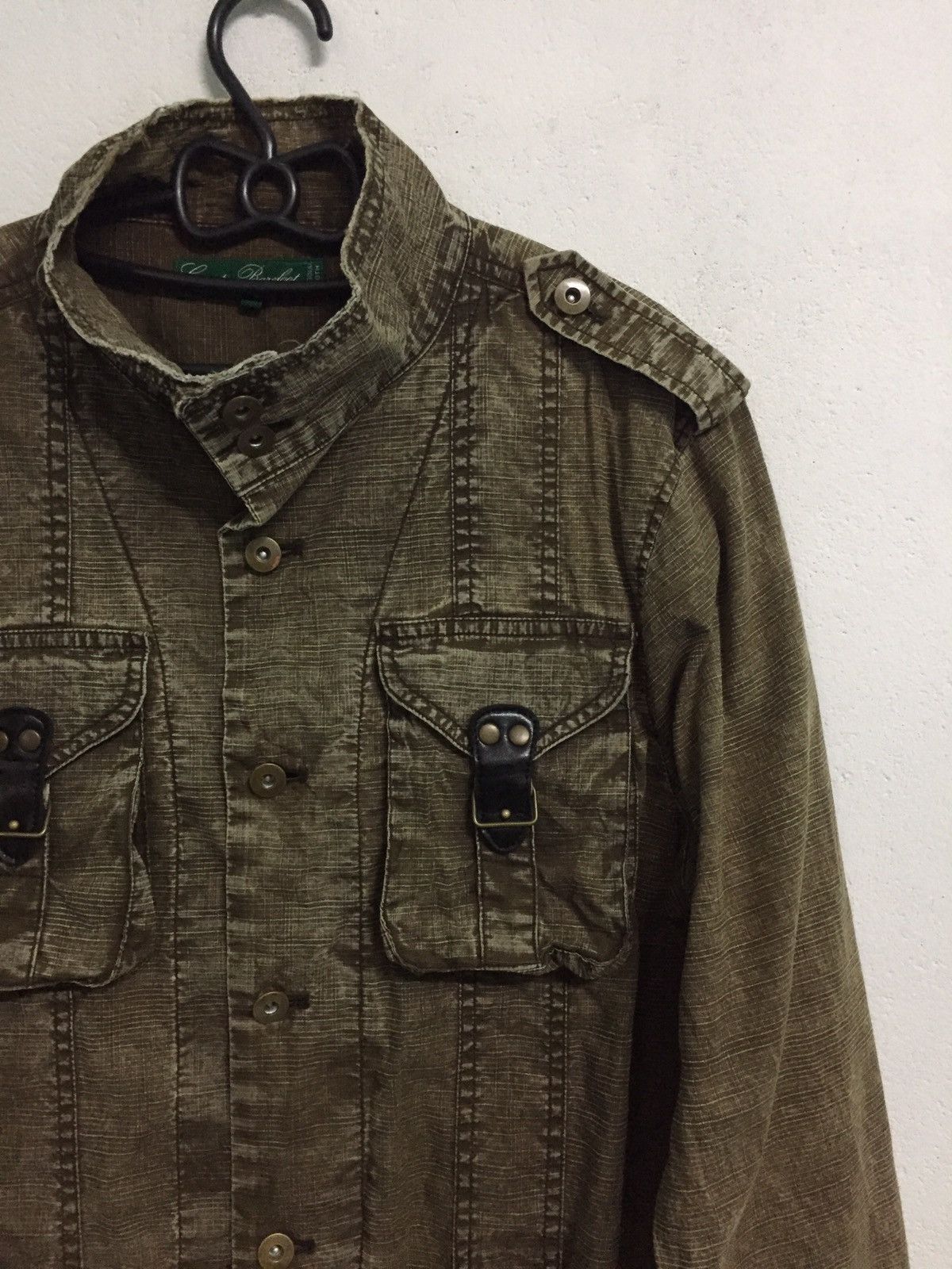 Bleach Goods Create Barefoot Button Up Utility Pockets Distress Size US L / EU 52-54 / 3 - 2 Thumbnail