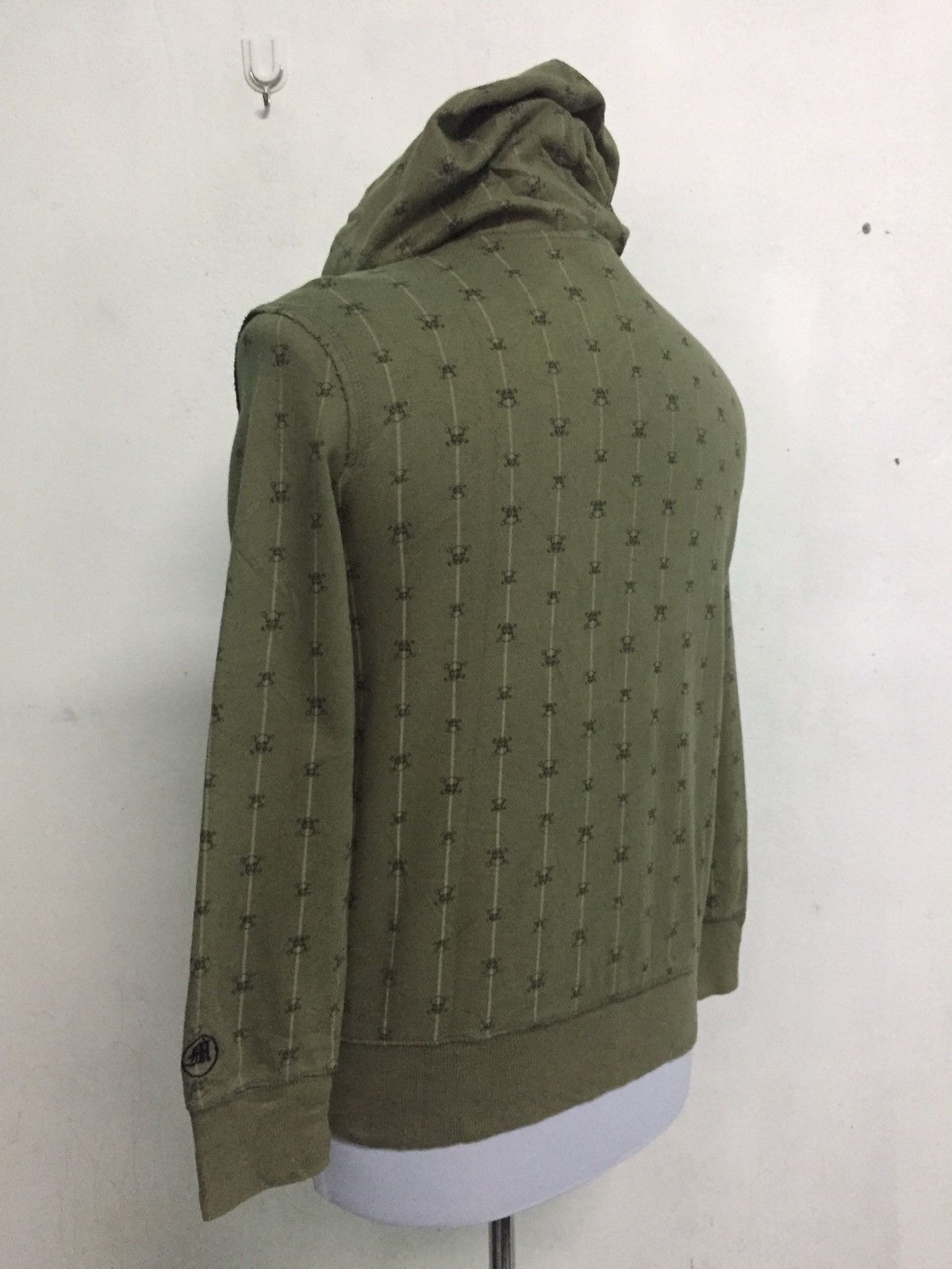 Mossimo Skull Print Mossimo Supply Co Sweater Jacket Hooded Size US L / EU 52-54 / 3 - 6 Thumbnail