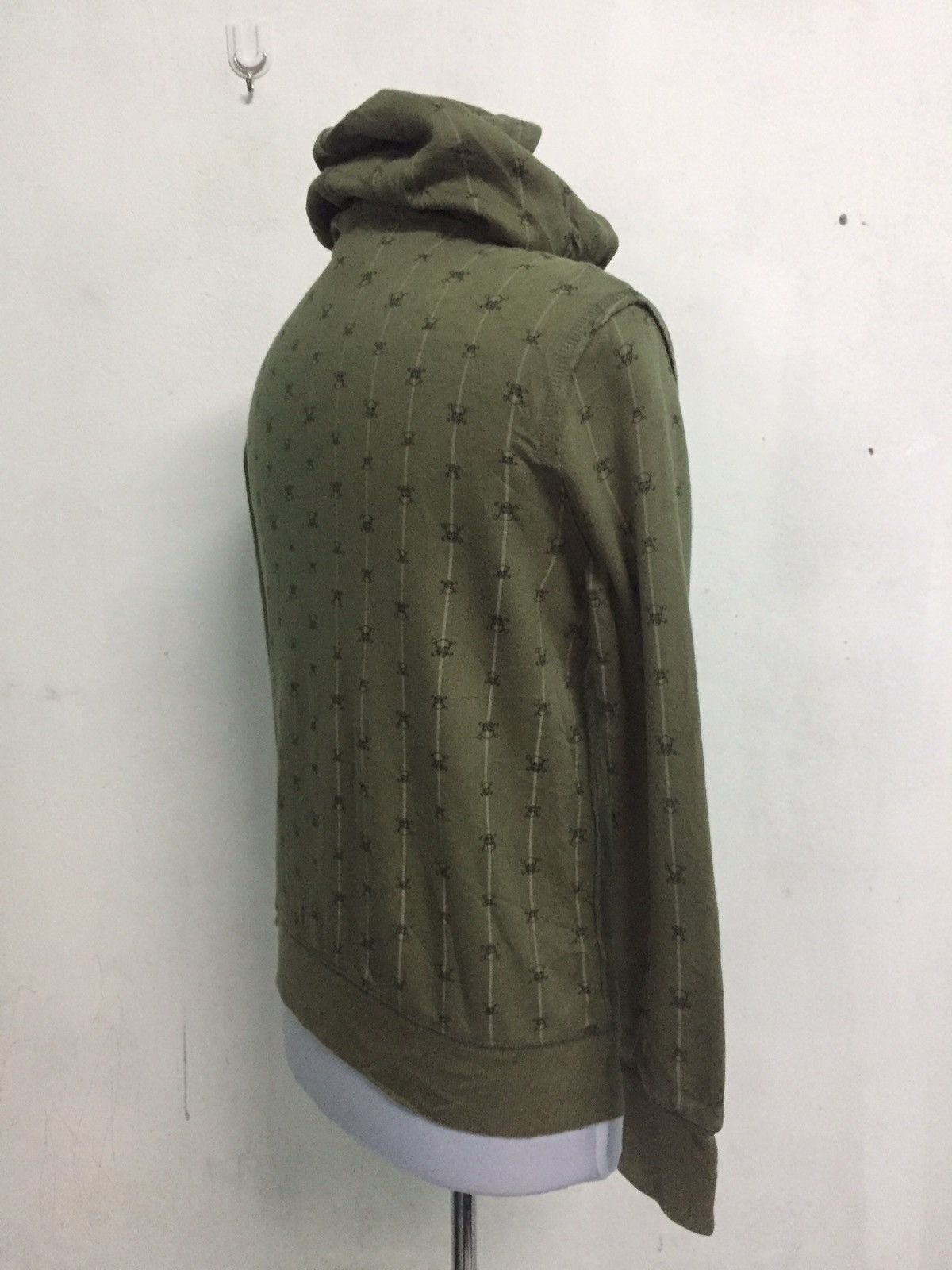 Mossimo Skull Print Mossimo Supply Co Sweater Jacket Hooded Size US L / EU 52-54 / 3 - 8 Thumbnail
