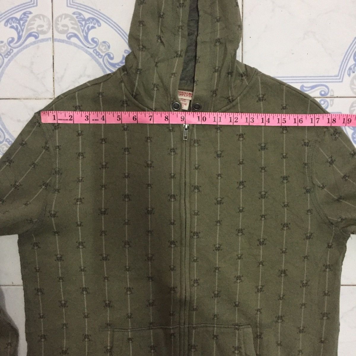 Mossimo Skull Print Mossimo Supply Co Sweater Jacket Hooded Size US L / EU 52-54 / 3 - 19 Thumbnail