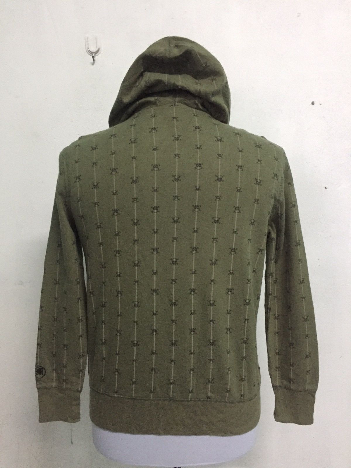 Mossimo Skull Print Mossimo Supply Co Sweater Jacket Hooded Size US L / EU 52-54 / 3 - 7 Thumbnail