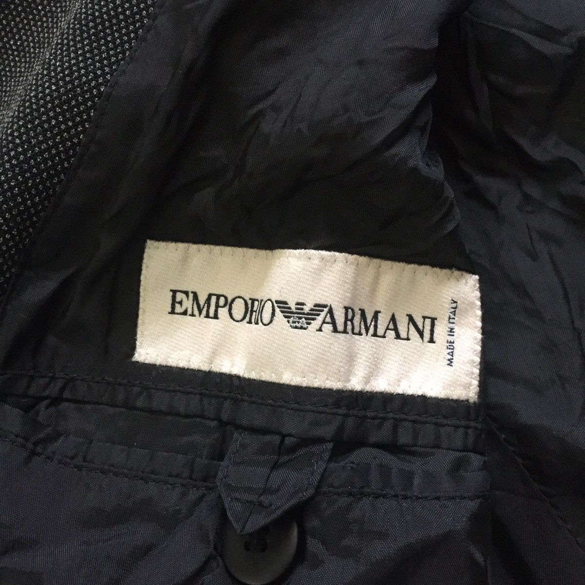 Emporio Armani Emporio Armani Button Jacket Made in Italy Size US M / EU 48-50 / 2 - 10 Thumbnail