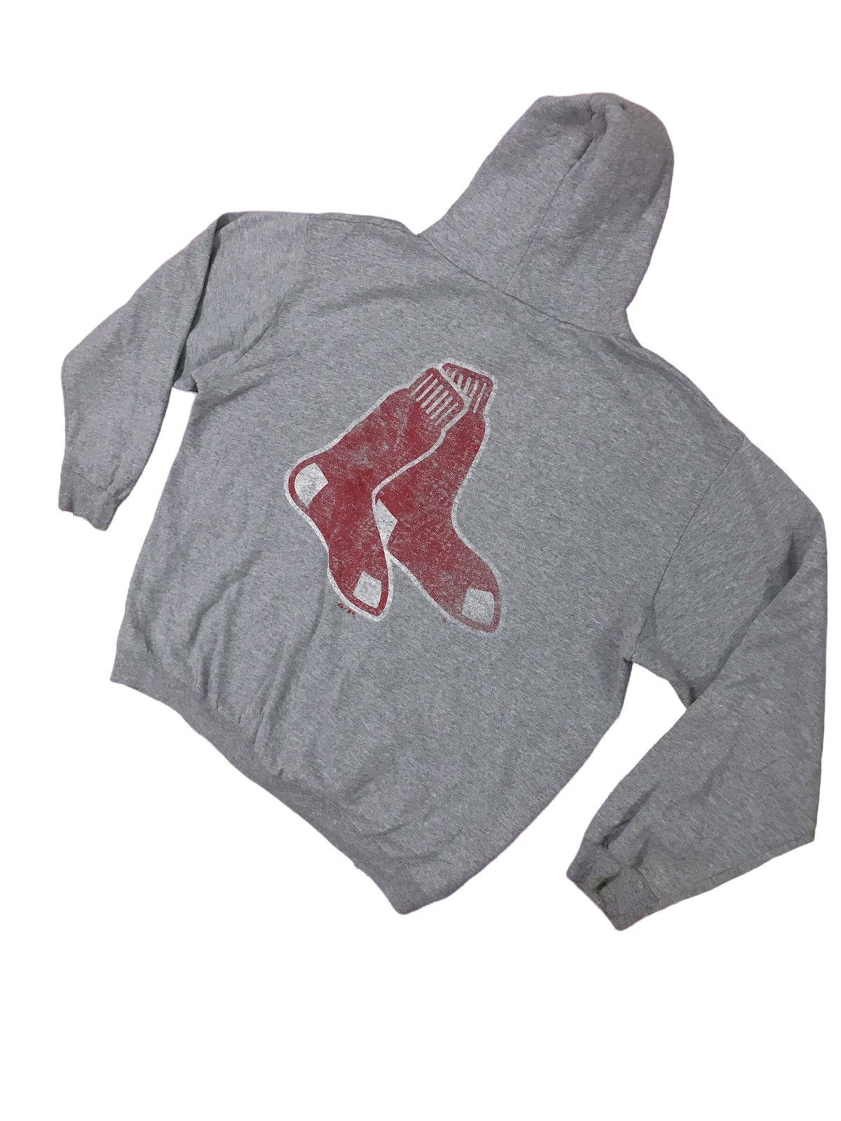 MLB × Majestic Vintage Boston Red Sox MLB Majestic Hoodie Baseball Rare Size US XL / EU 56 / 4 - 3 Thumbnail