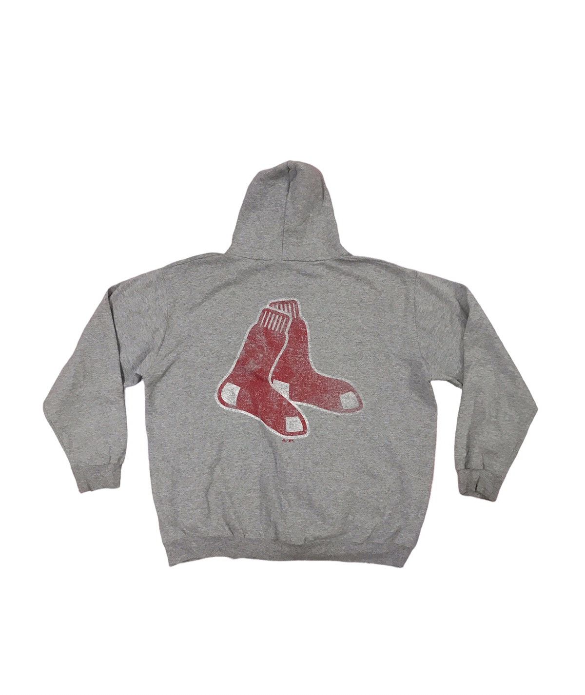 MLB × Majestic Vintage Boston Red Sox MLB Majestic Hoodie Baseball Rare Size US XL / EU 56 / 4 - 1 Thumbnail