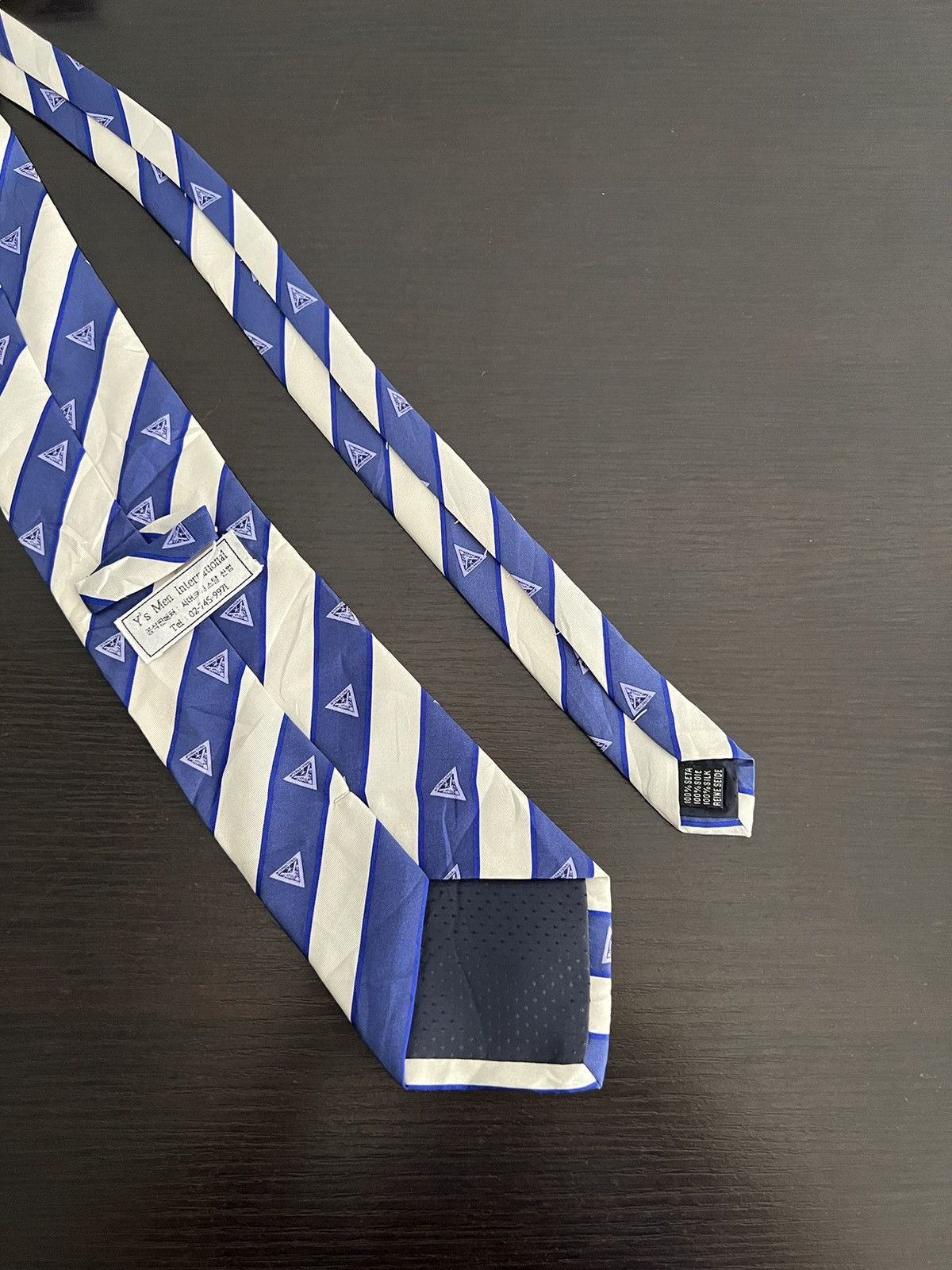 Yohji Yamamoto Y’s Men International Silk Tie Size ONE SIZE - 4 Thumbnail