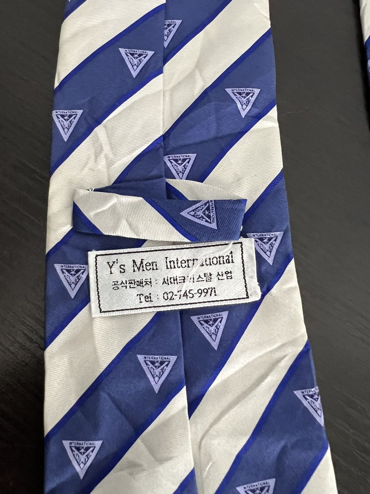 Yohji Yamamoto Y’s Men International Silk Tie Size ONE SIZE - 5 Thumbnail