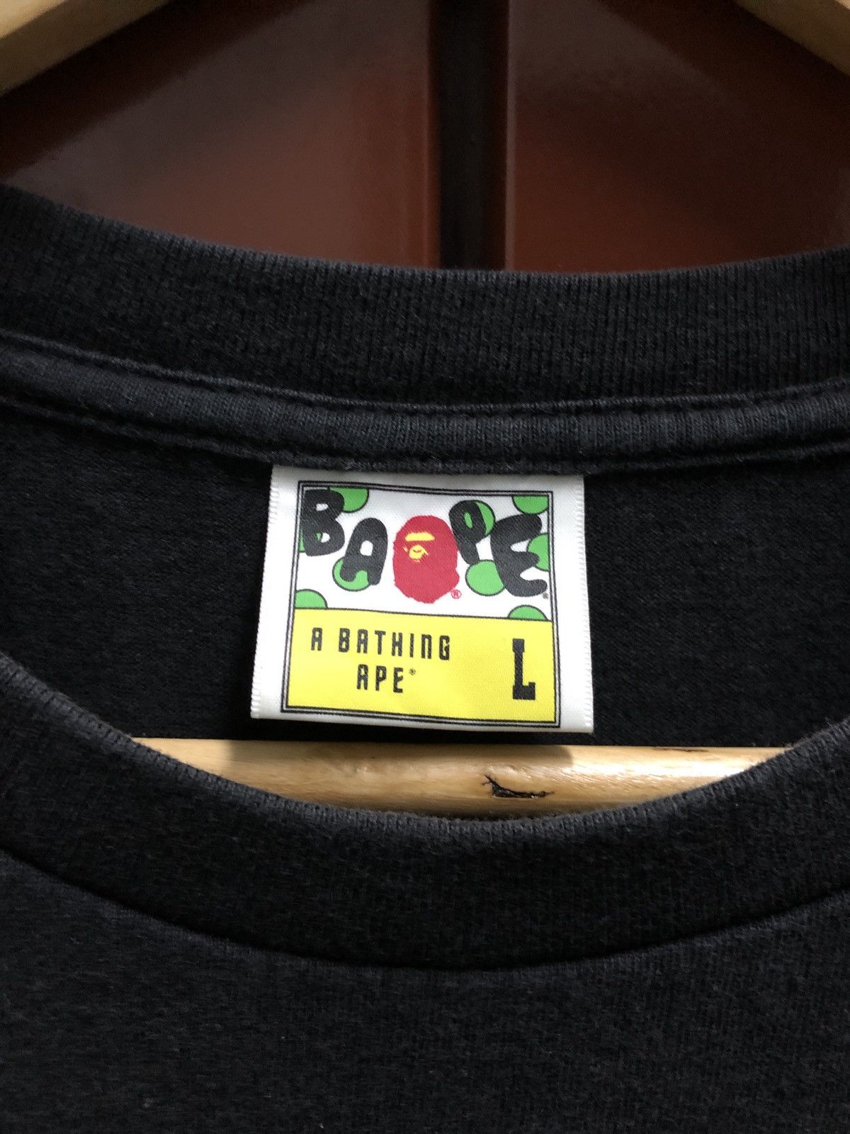 Bape Bape Face Bapesta Black Tshirts Size US L / EU 52-54 / 3 - 5 Thumbnail