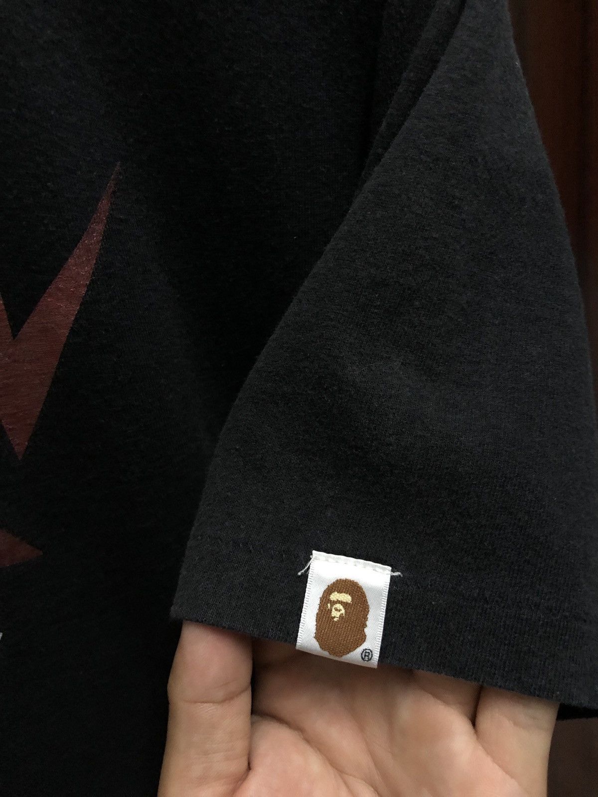 Bape Bape Face Bapesta Black Tshirts Size US L / EU 52-54 / 3 - 4 Thumbnail